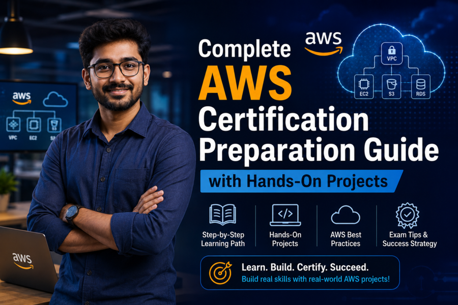 Complete AWS Certification Preparation Guide with Hands-On Projects