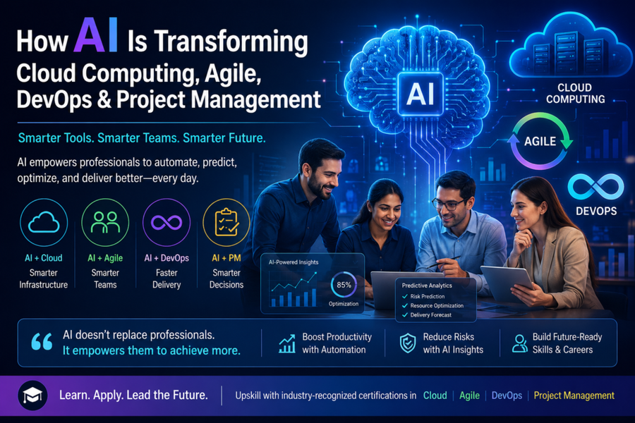 How AI Is Transforming Cloud Computing, Agile, DevOps & Project Management