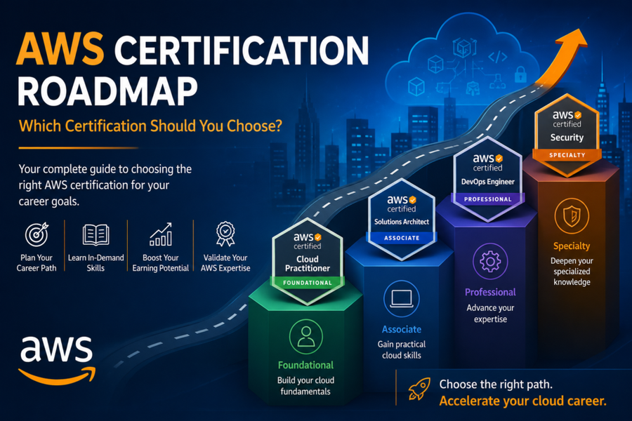 AWS Certification Roadmap: Which Certification Should You Choose?