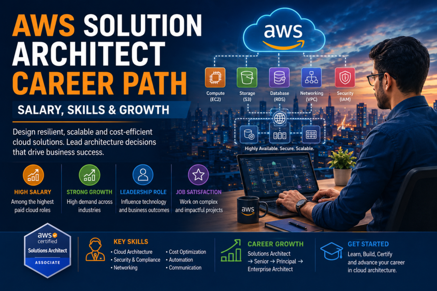 AWS Solution Architect Career Path: Salary, Skills & Growth