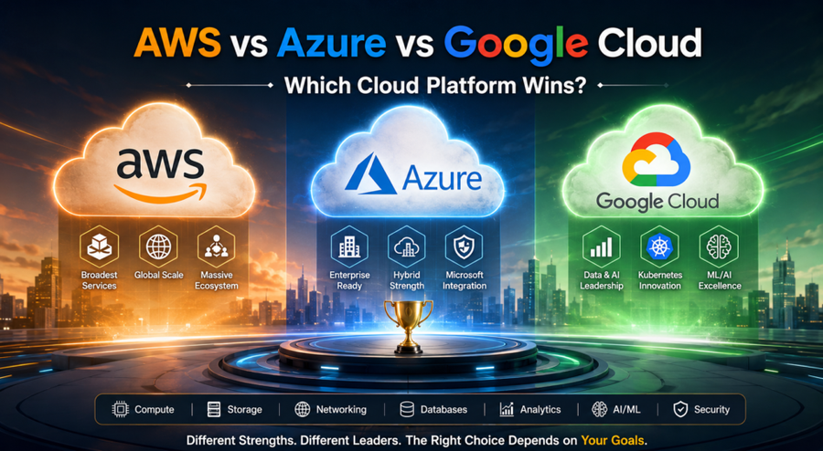 AWS vs Azure vs Google Cloud: Which Cloud Platform Wins?