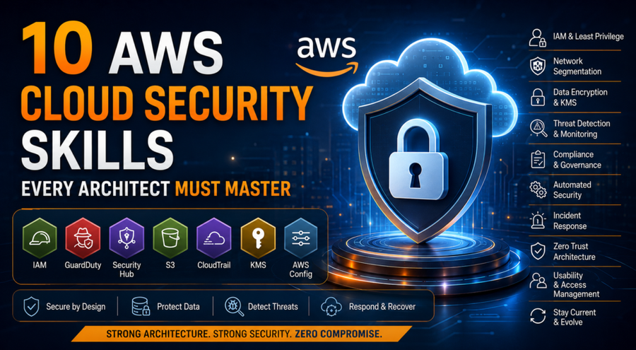 10 AWS Cloud Security Skills Every Architect Must Master