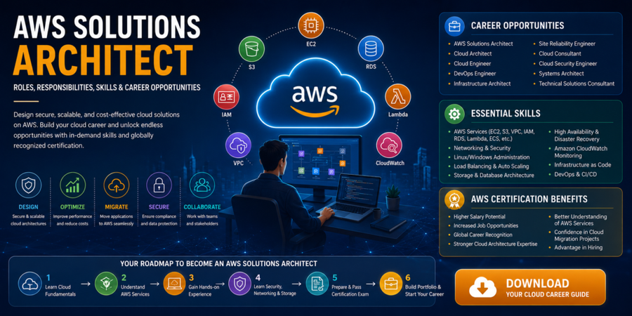 AWS Solutions Architect: Roles, Responsibilities, Skills & Career Opportunities