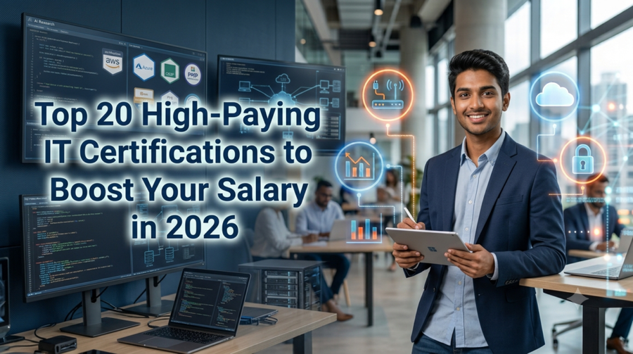 Top 20 High-Paying IT Certifications to Boost Your Salary in 2026