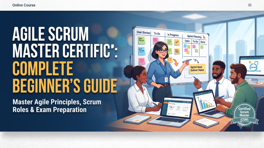 Agile Scrum Master Certification: Complete Beginner’s Guide